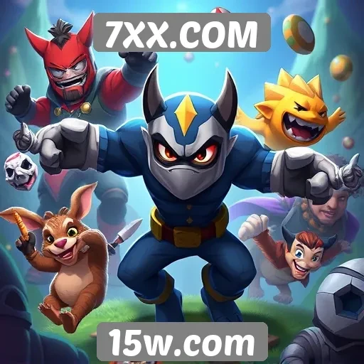Diversidade de jogos disponíveis no 7XX.COM